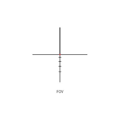 EOTECH - Vudu 1-8x24 SFP Scope - Black, HC3 Reticle