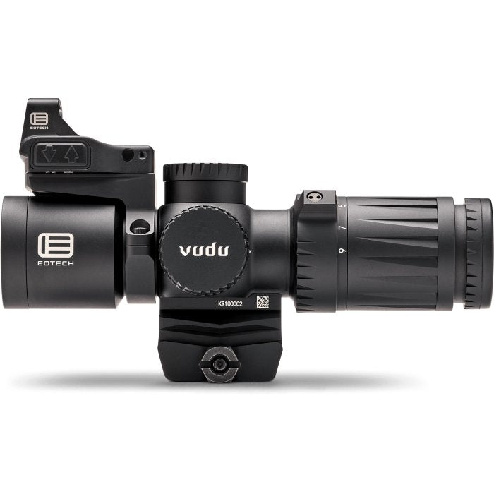EOTECH - Vudu 3-9x32 SFP Scope with EFLX & Ring Mount - Black