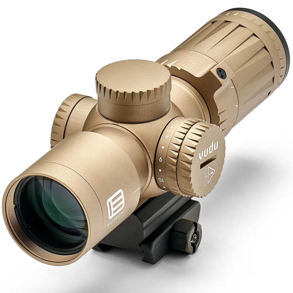 EOTECH - Vudu 3-9x32 SFP Scope with EFLX & Ring Mount - Black
