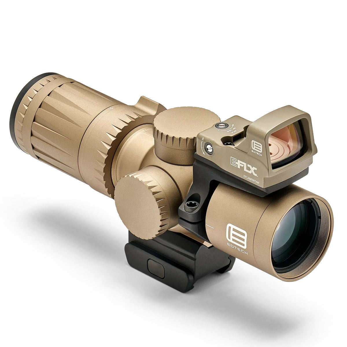 EOTECH - Vudu 3-9x32 SFP Scope with EFLX & Ring Mount - Black