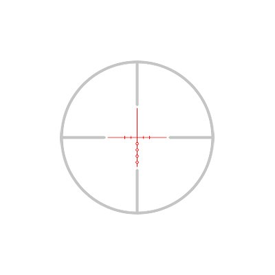 EOTECH - Vudu X 2-12x40 SFP Rifle Scope - BD1, Black