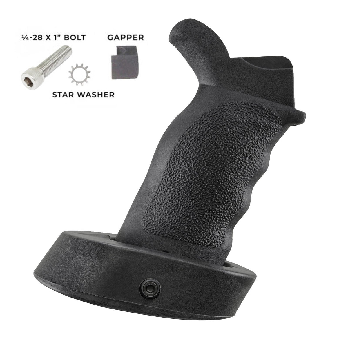 Ergo Grip - Tactical Deluxe Grip with Palm Shelf - Dark Earth