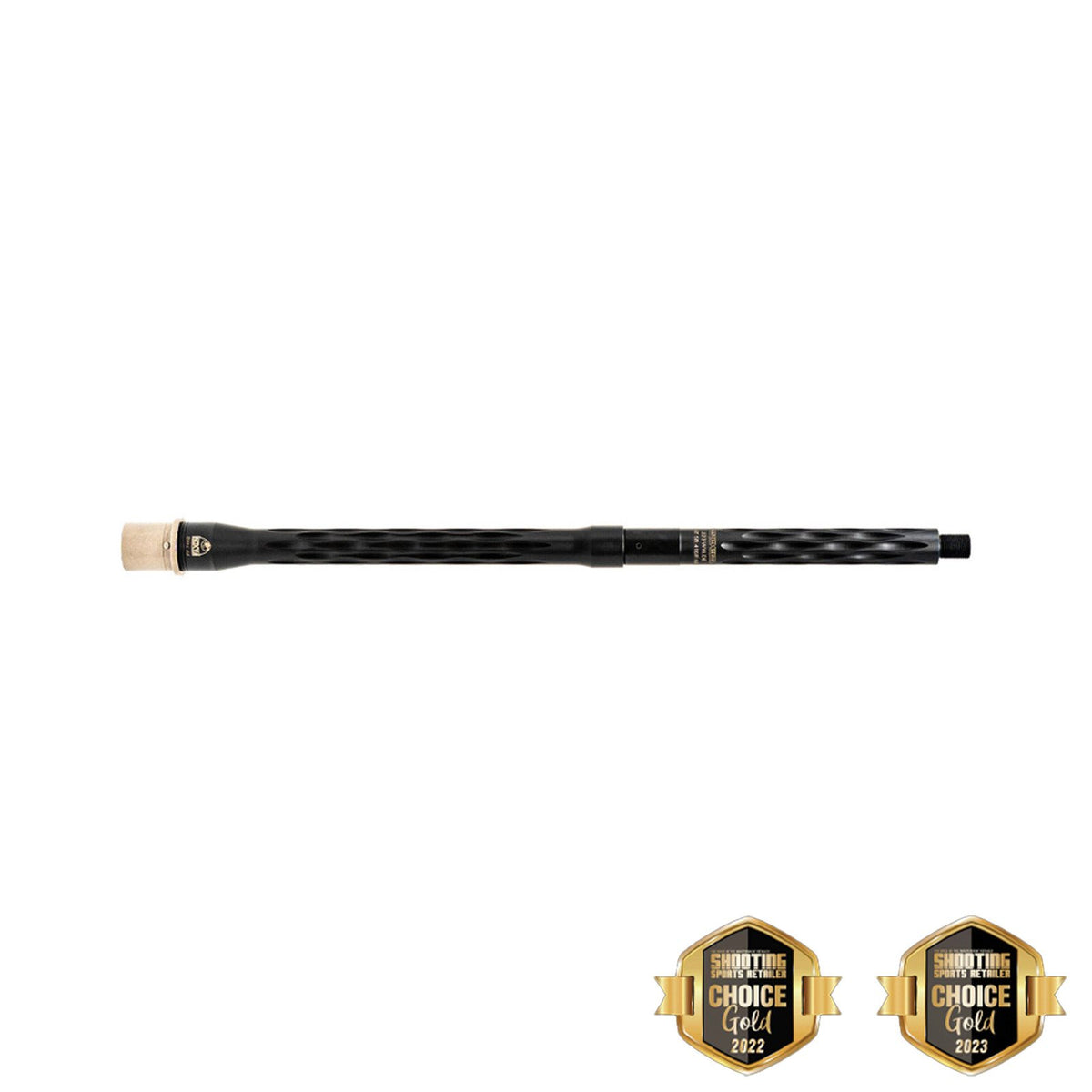 Faxon Firearms - Match Series 16" Flame Fluted .223 Wylde AR-15 Barrel