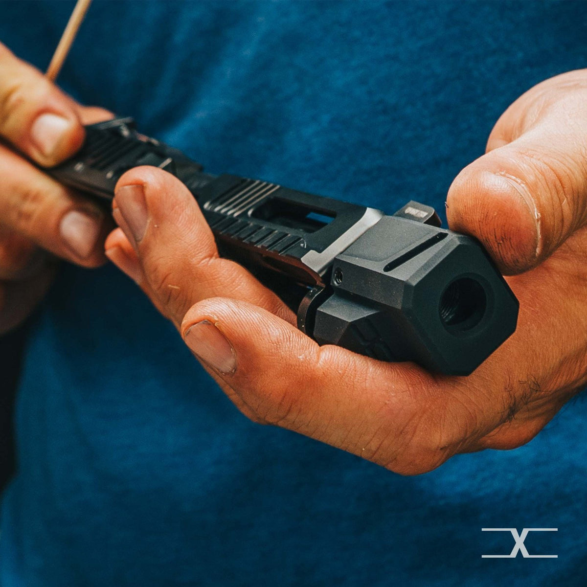 Faxon Firearms - EXOS-515 Pistol Compensator for SIG P320 - 9mm — view 9