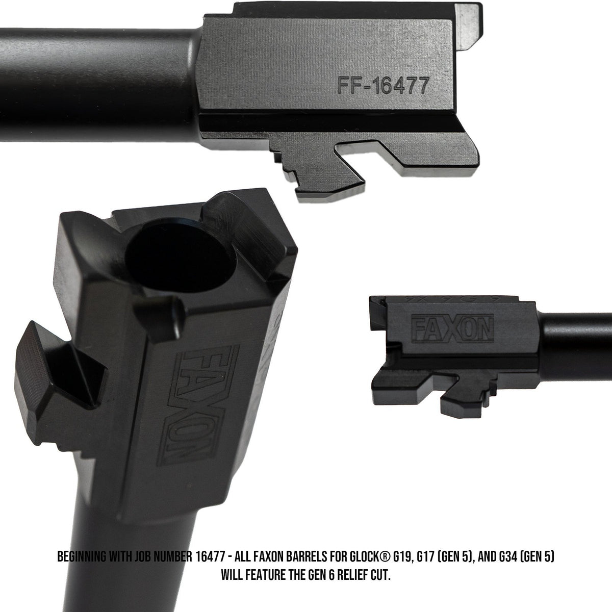 Faxon Firearms - Duty Series Barrel for G19 Gen 2–5 9mm — view 8