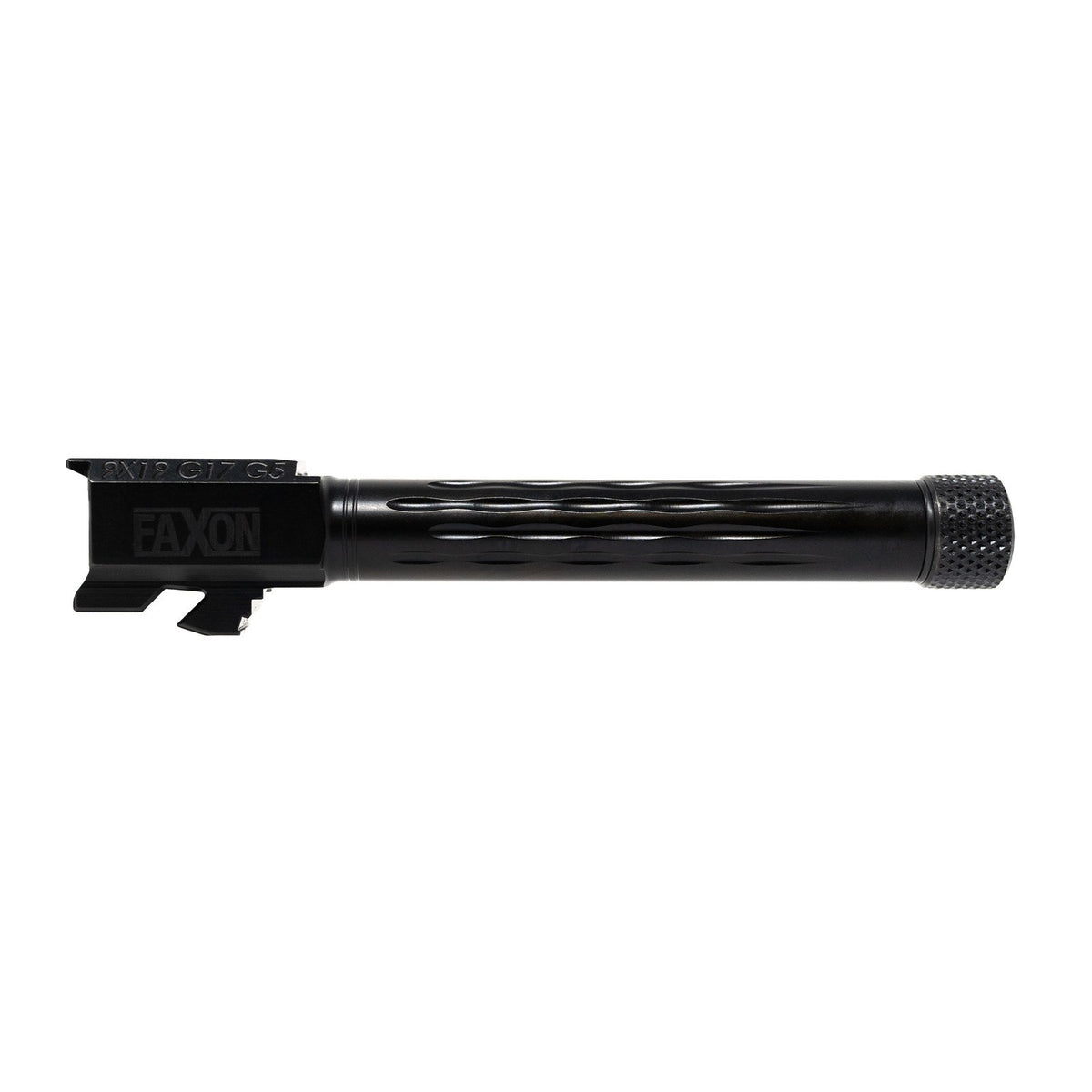 Faxon Firearms - Match Series Flame Fluted Threaded Barrel for G17