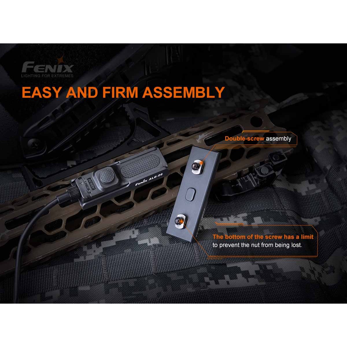 Fenix - ALG-06 Pressure Switch Mount for Multi Rail Systems