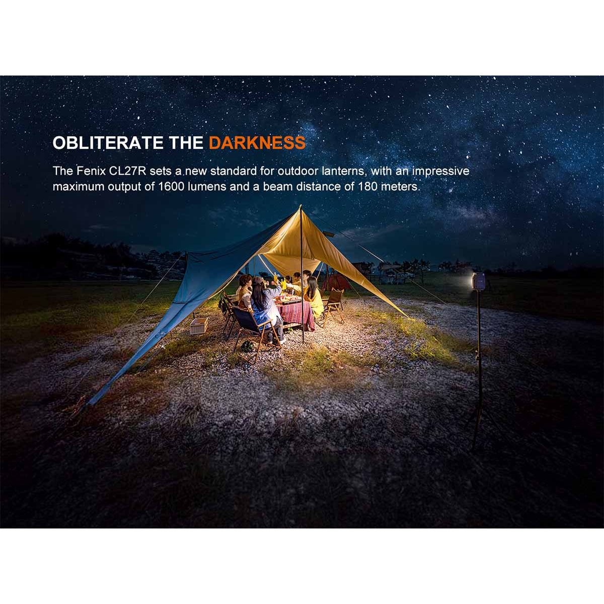 Fenix - CL27R Rechargeable Lantern - Wild Green