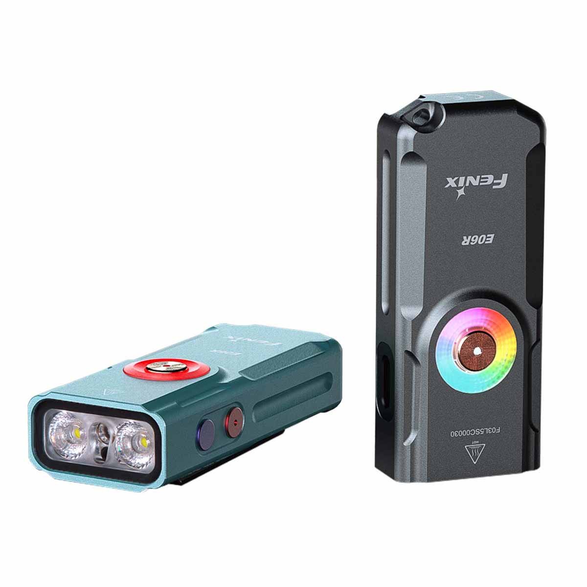 Fenix - E06R Rechargeable EDC Flashlight - Gray