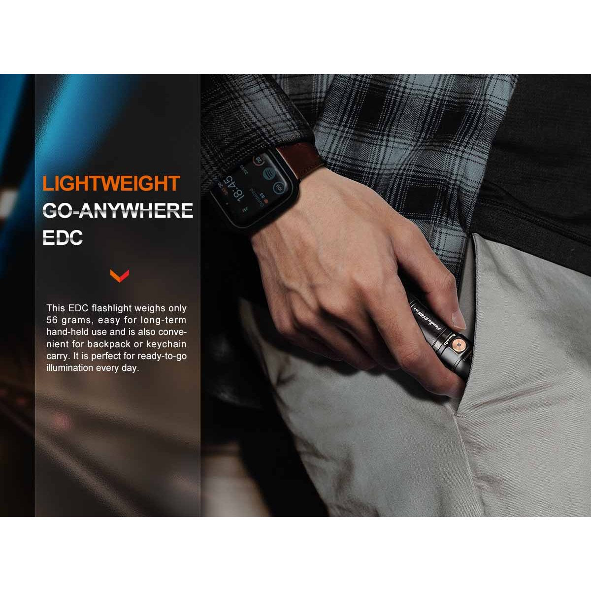 Fenix - E18R V2.0 Rechargeable EDC Flashlight