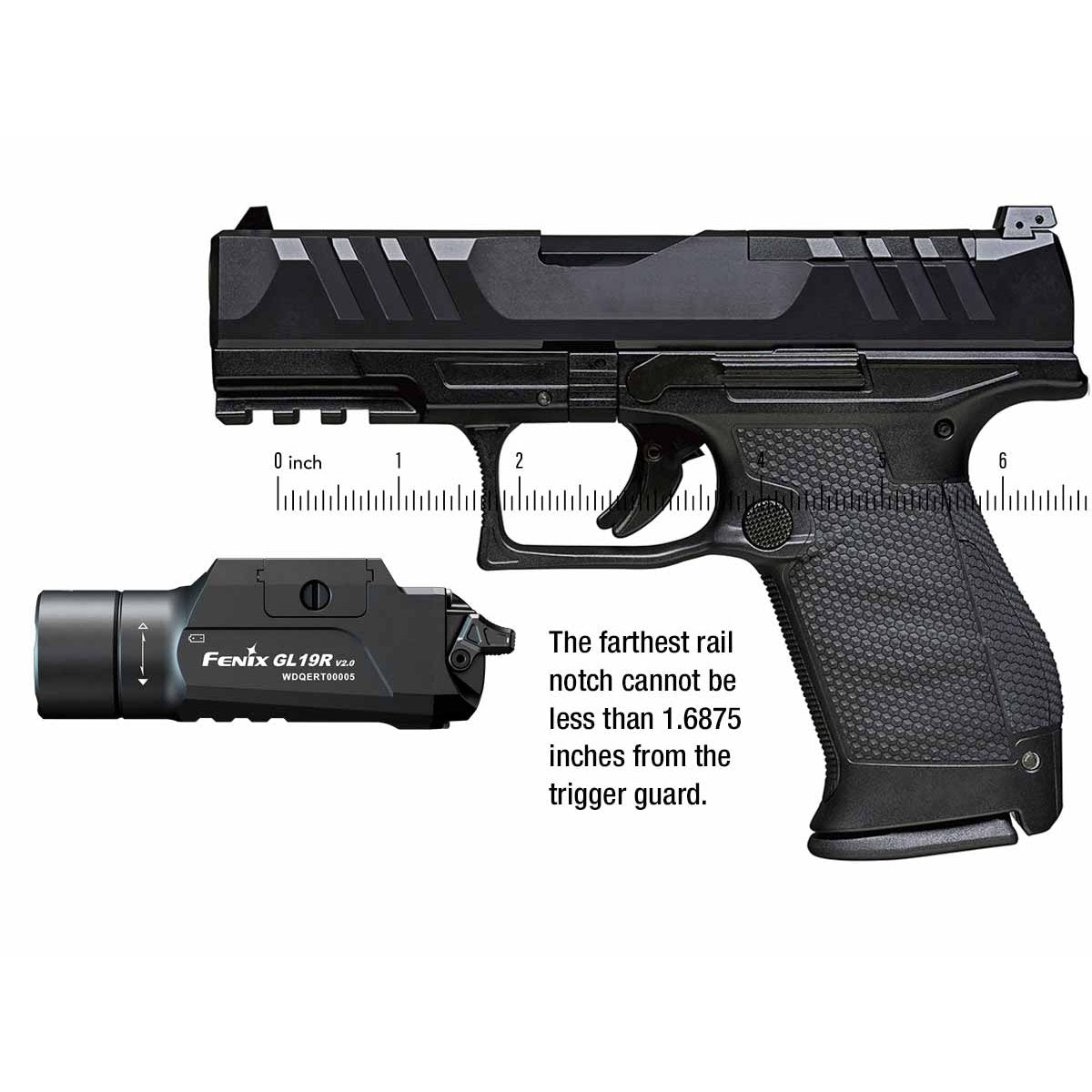 Fenix - GL19R V2.0 Tactical Weapon Light