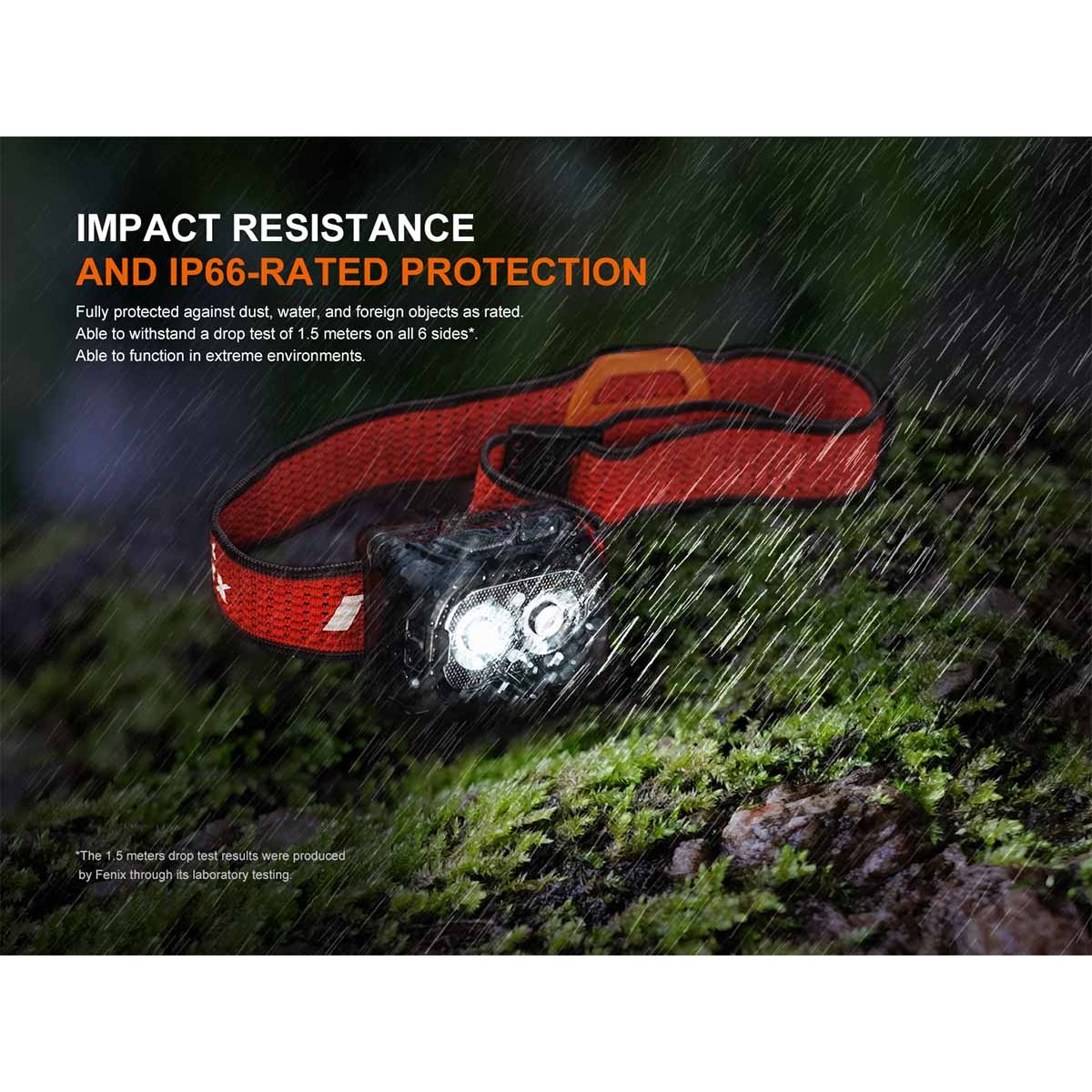 Fenix - HL18R-T V2.0 Rechargeable Headlamp - Black