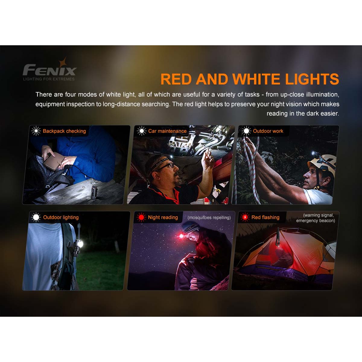 Fenix - HM50R V2.0 Rechargeable Headlamp - Black