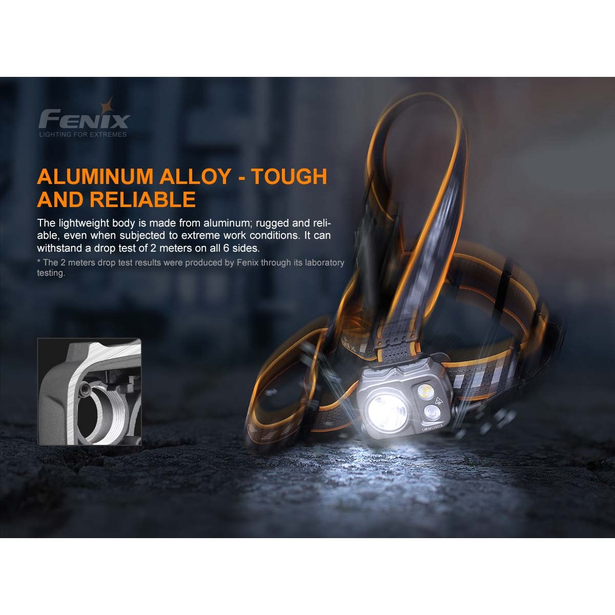 Fenix - HP25R V2.0 Rechargeable Headlamp