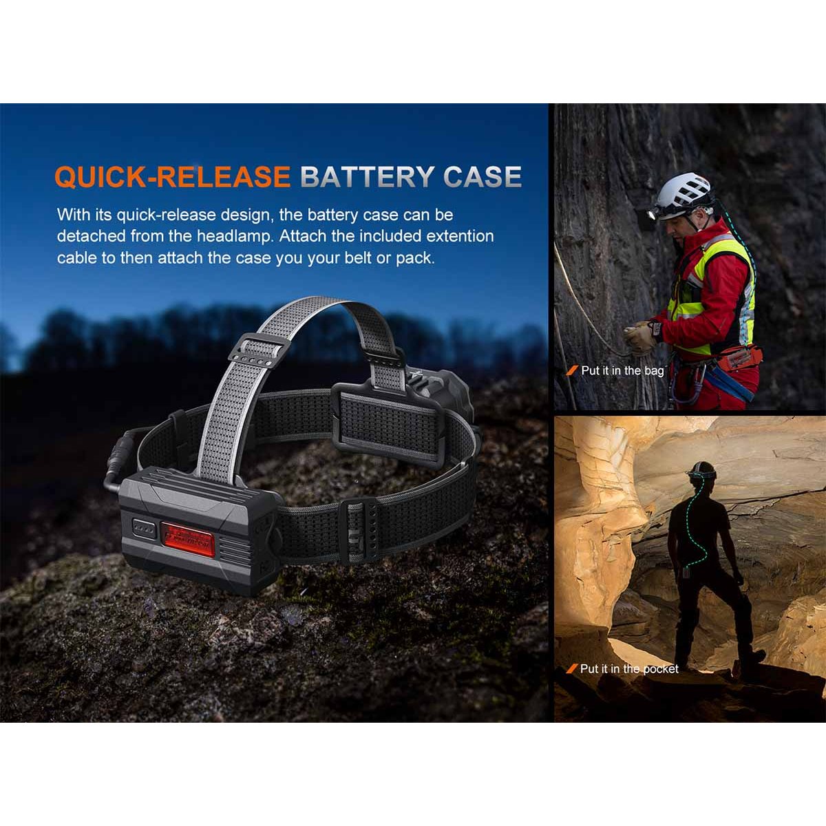 Fenix - HP35R Professional Headlamp - Standard Edition — view 12