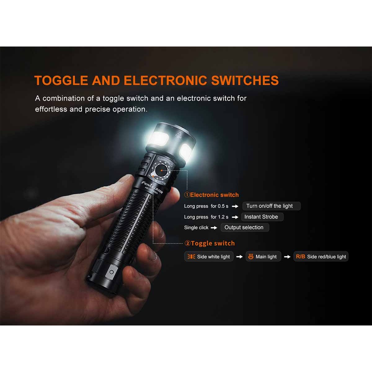 Fenix - LD35R Multipurpose Flashlight