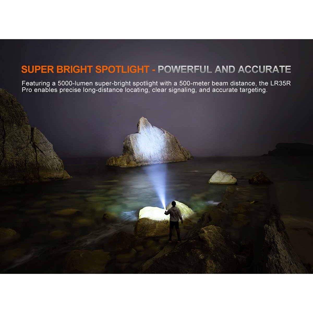 Fenix - LR35R PRO 10000 Lumen Flashlight