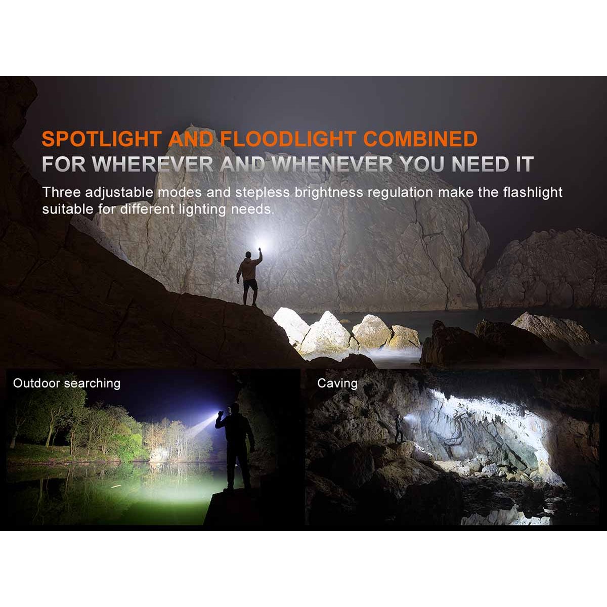 Fenix - LR35R PRO 10000 Lumen Flashlight
