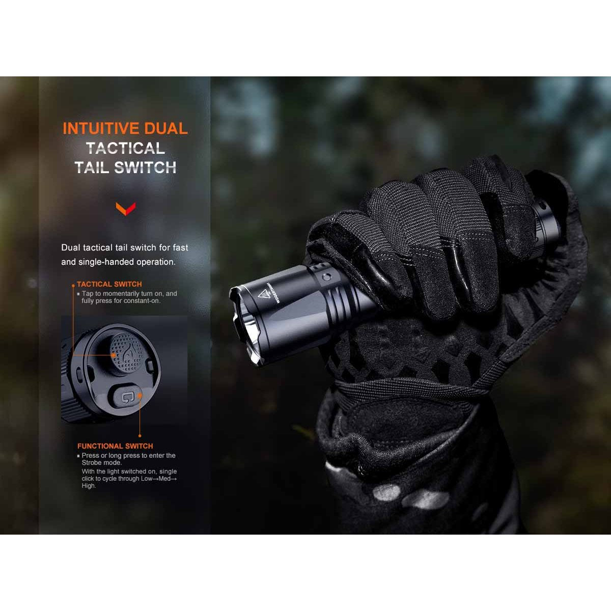 Fenix - TK11R Rechargeable Tactical Flashlight