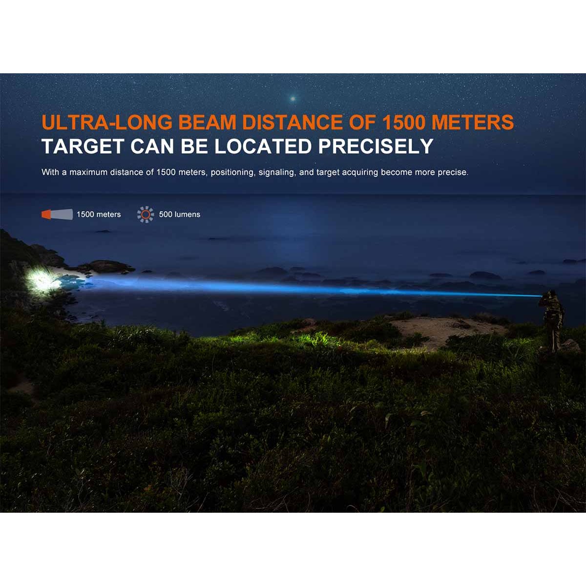Fenix - TK30R White Laser Flashlight