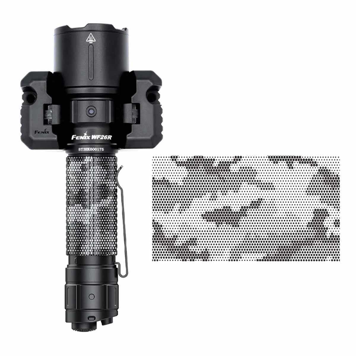 Fenix - WF26R Rechargeable Flashlight with Charging Dock