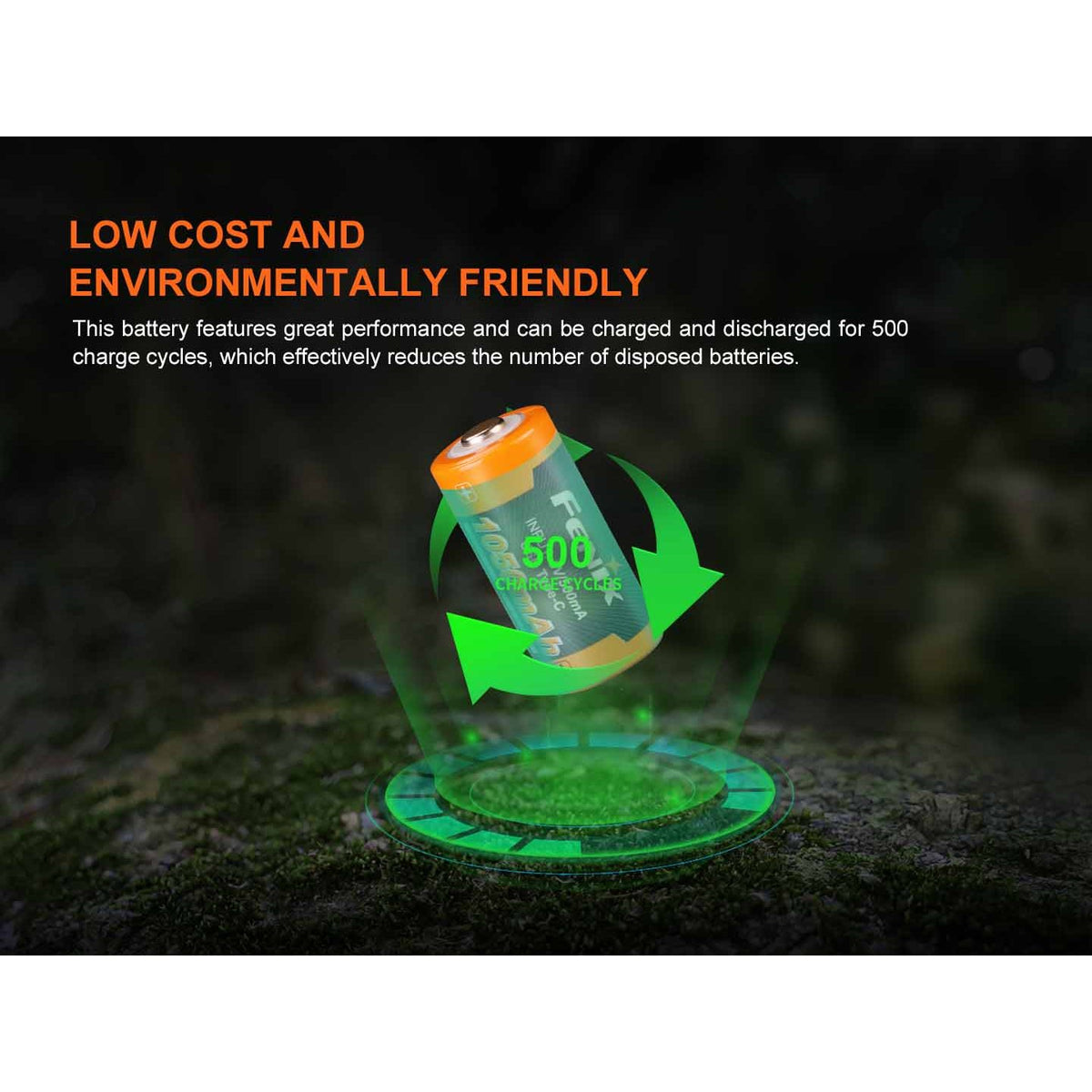Fenix - ARB-L16-1050UP Rechargeable Battery with USB-C