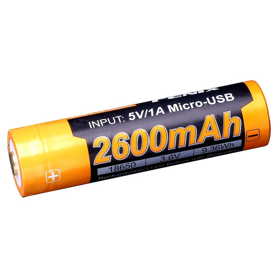 FENIX - ARB-L18-2600U USB Rechargeable 18650 Battery