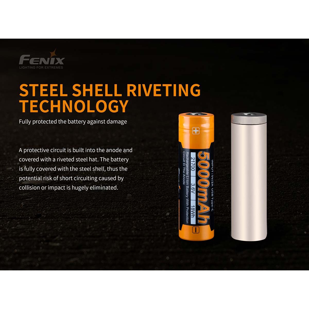 Fenix - ARB-L21-5000U Rechargeable Battery