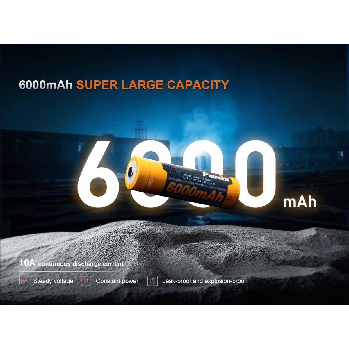 Fenix - ARB-L21-6000B Rechargeable Battery & Power Bank
