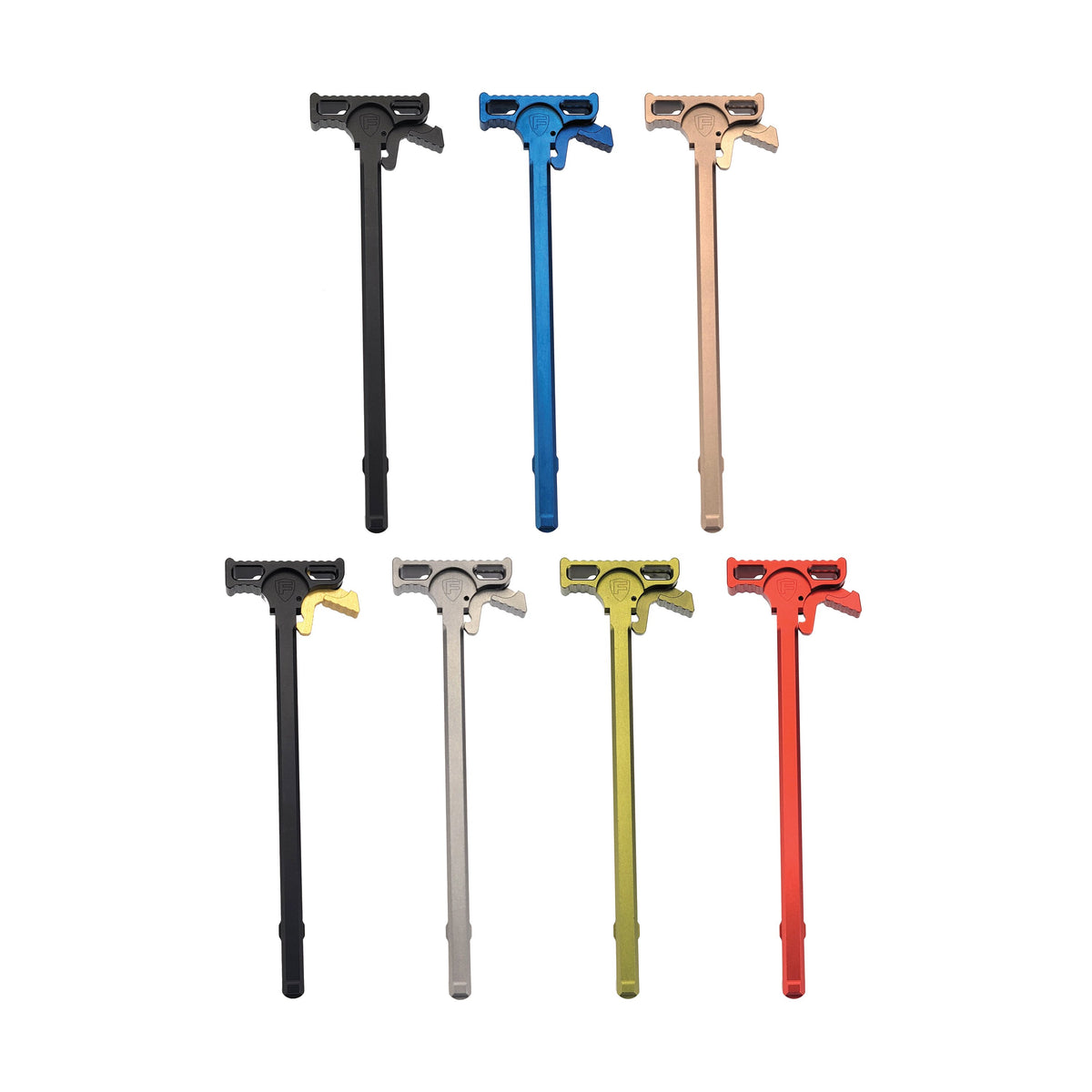 Fortis - Hammer AR10 Charging Handle 7.62MM Anodized Black — view 2