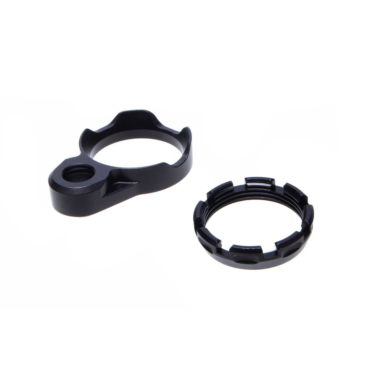 Fortis Manufacturing - K1 System Castle Nut & End Plate - Grey — view 3