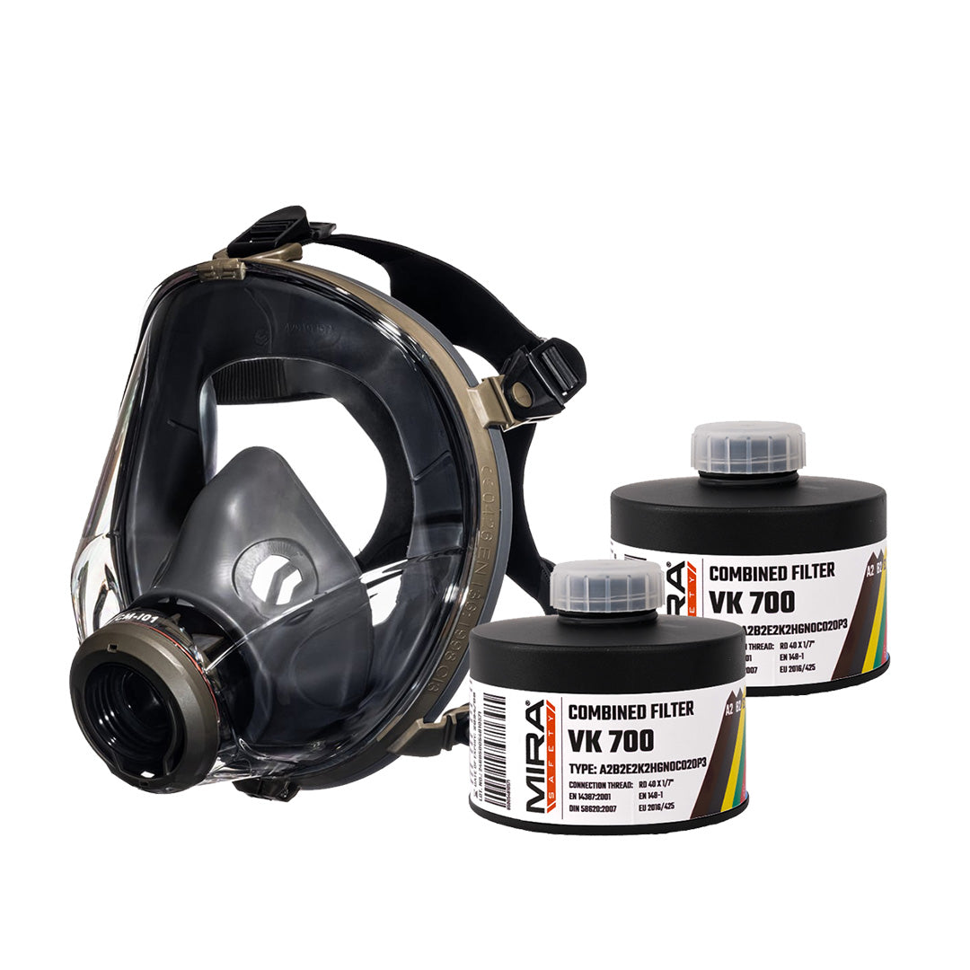 MIRA Safety - CM-I01 Industrial Full-Face Respirator