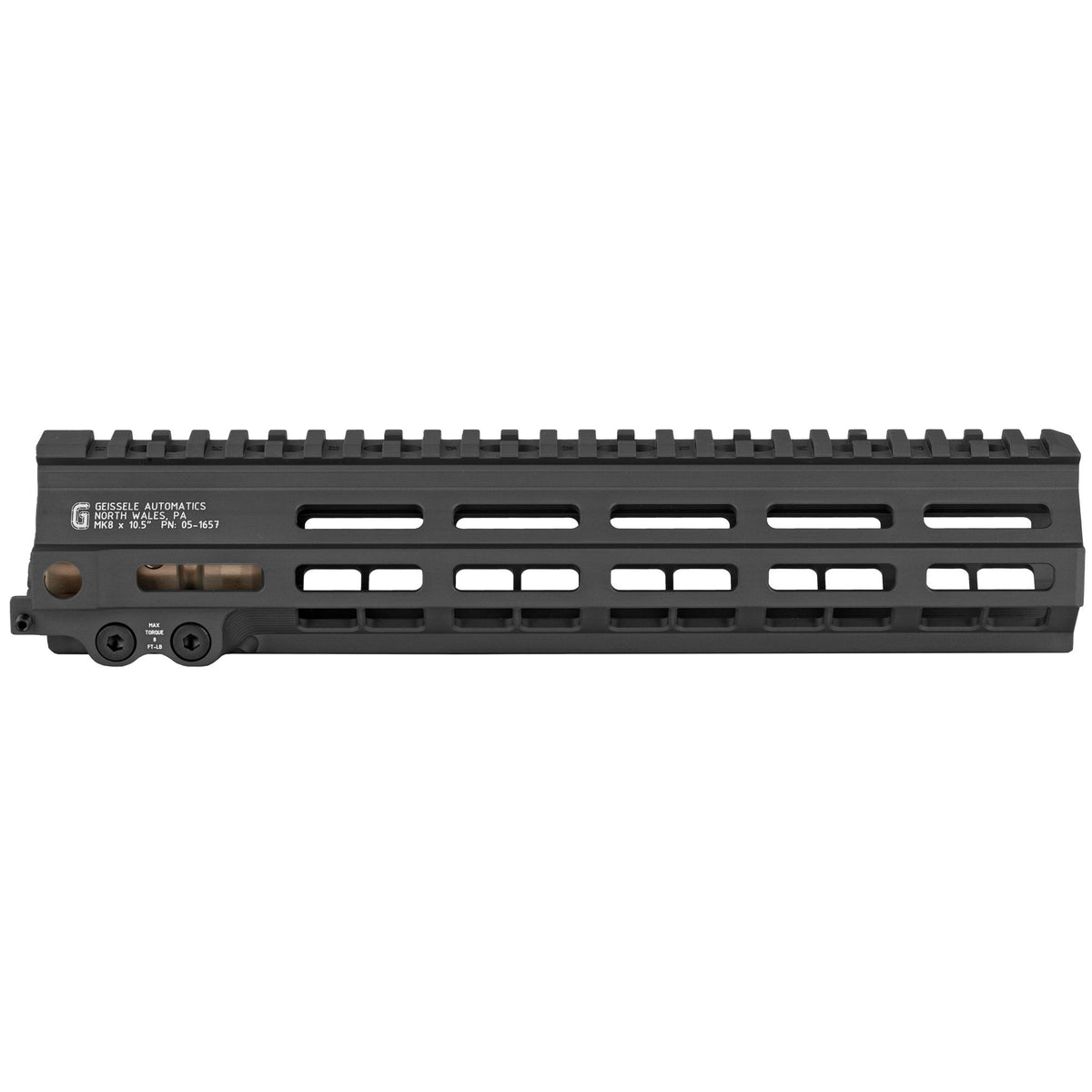 Geissele Automatics - 10.5" Super Modular Rail MK8 M-LOK - Black — view 3