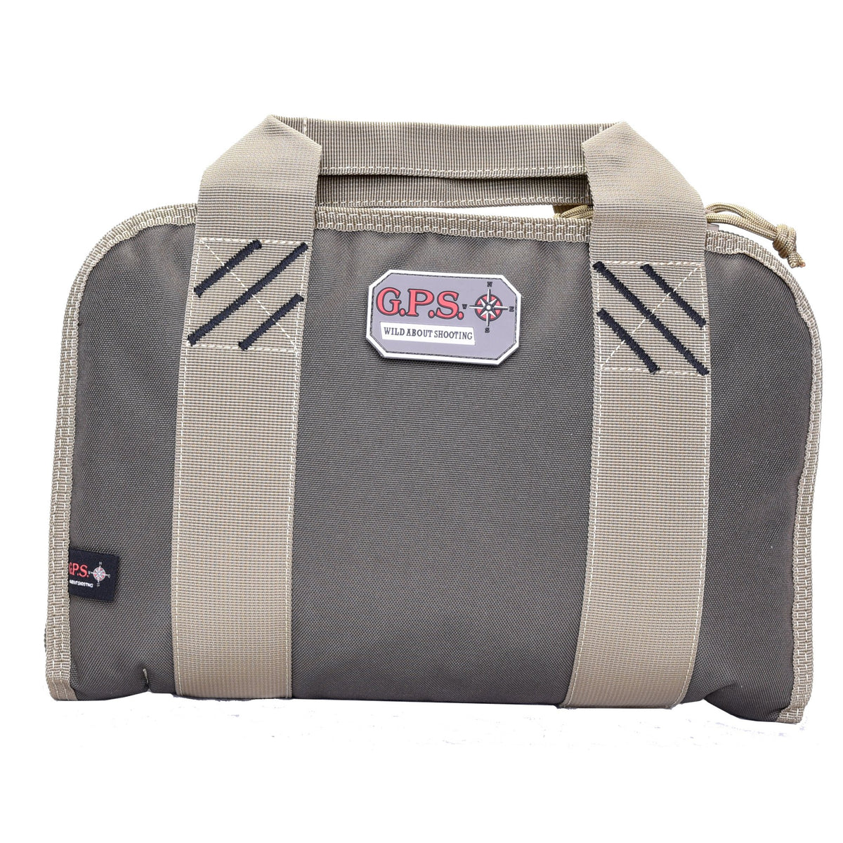 GPS - Double Pistol Case with Mag Storage - Rifle Green/Khaki