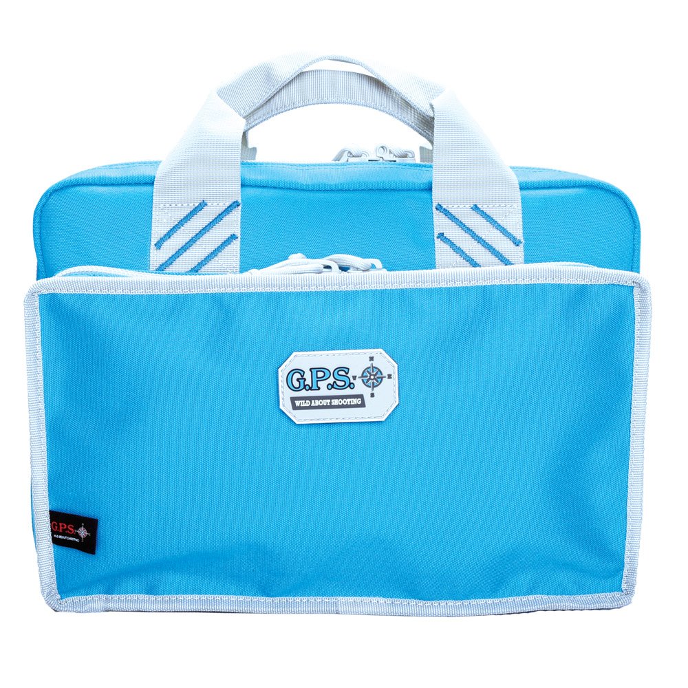 GPS - Quad Pistol Range Bag with Mag Storage - Rifle Green/Khaki