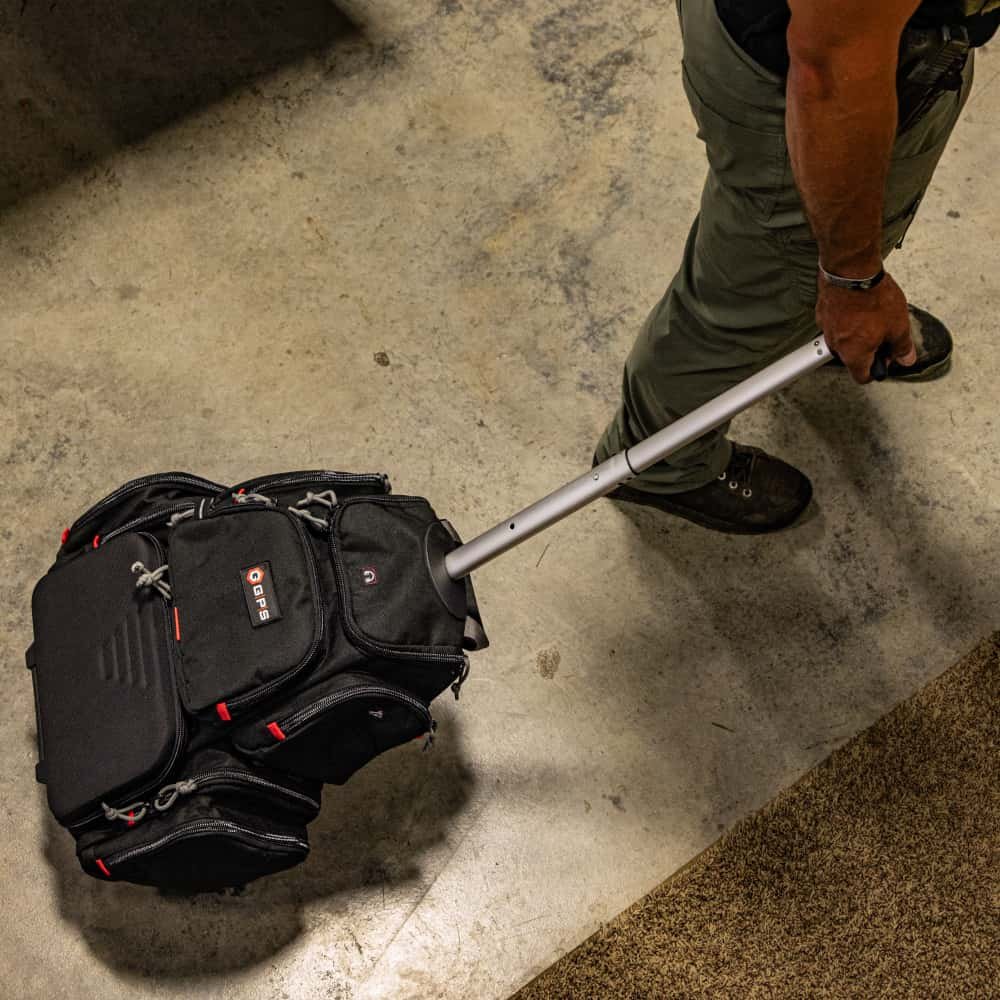 GPS - Rolling Handgunner Range Backpack
