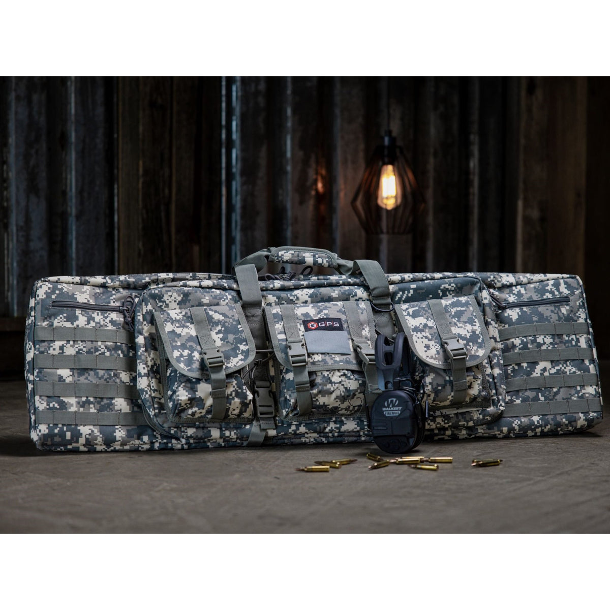 GPS - Double Rifle Case 42" Tactical - Black