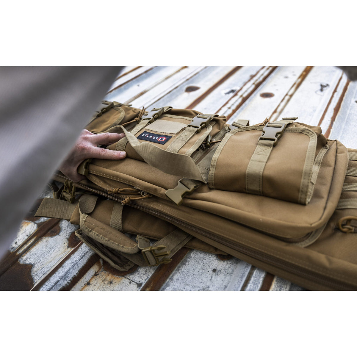 GPS - Double Rifle Case 55" - Tan