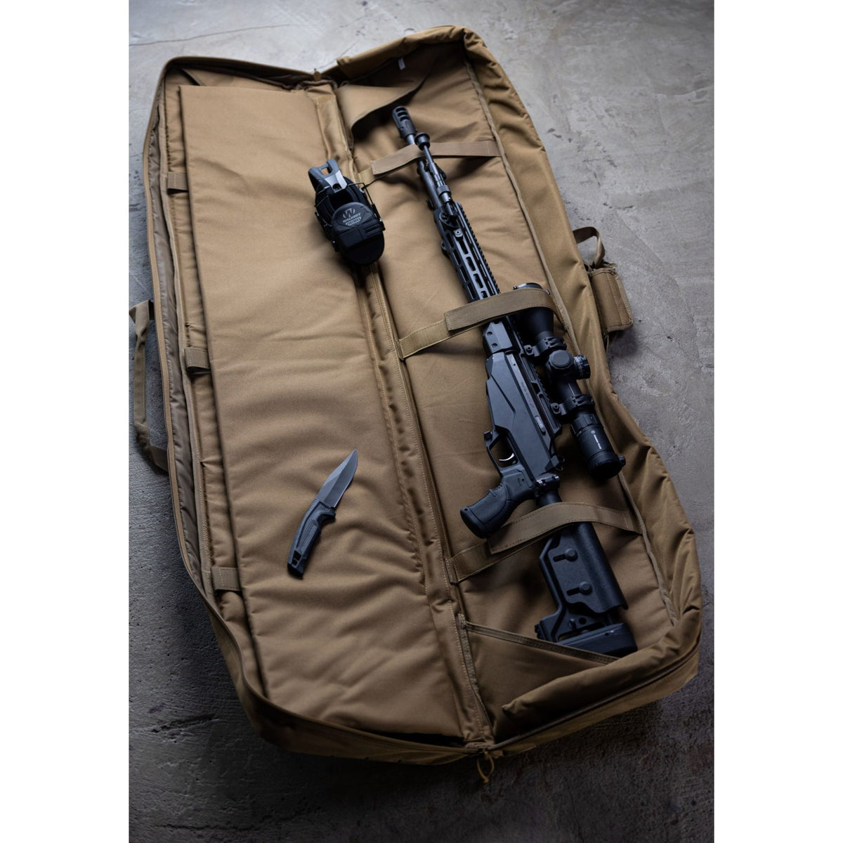 GPS - Double Rifle Case 55" - Tan