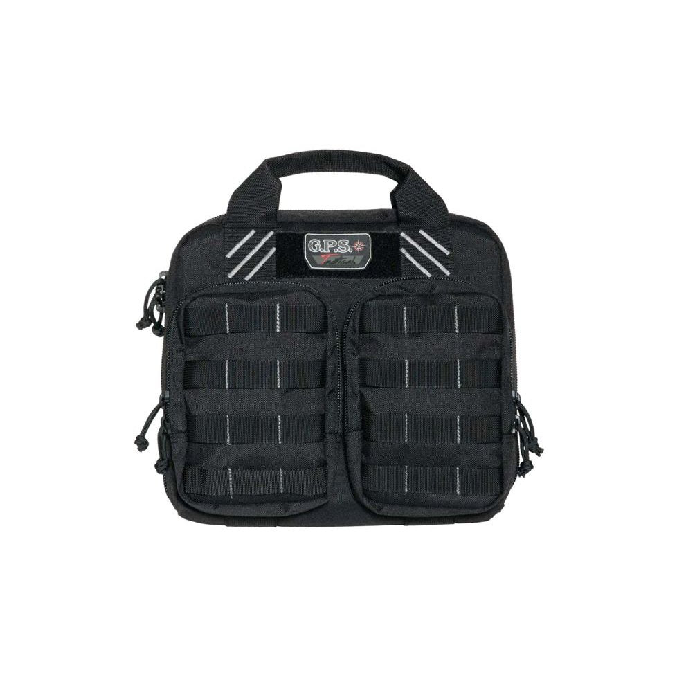 GPS - Tactical Double + 2 Pistol Cases - Black