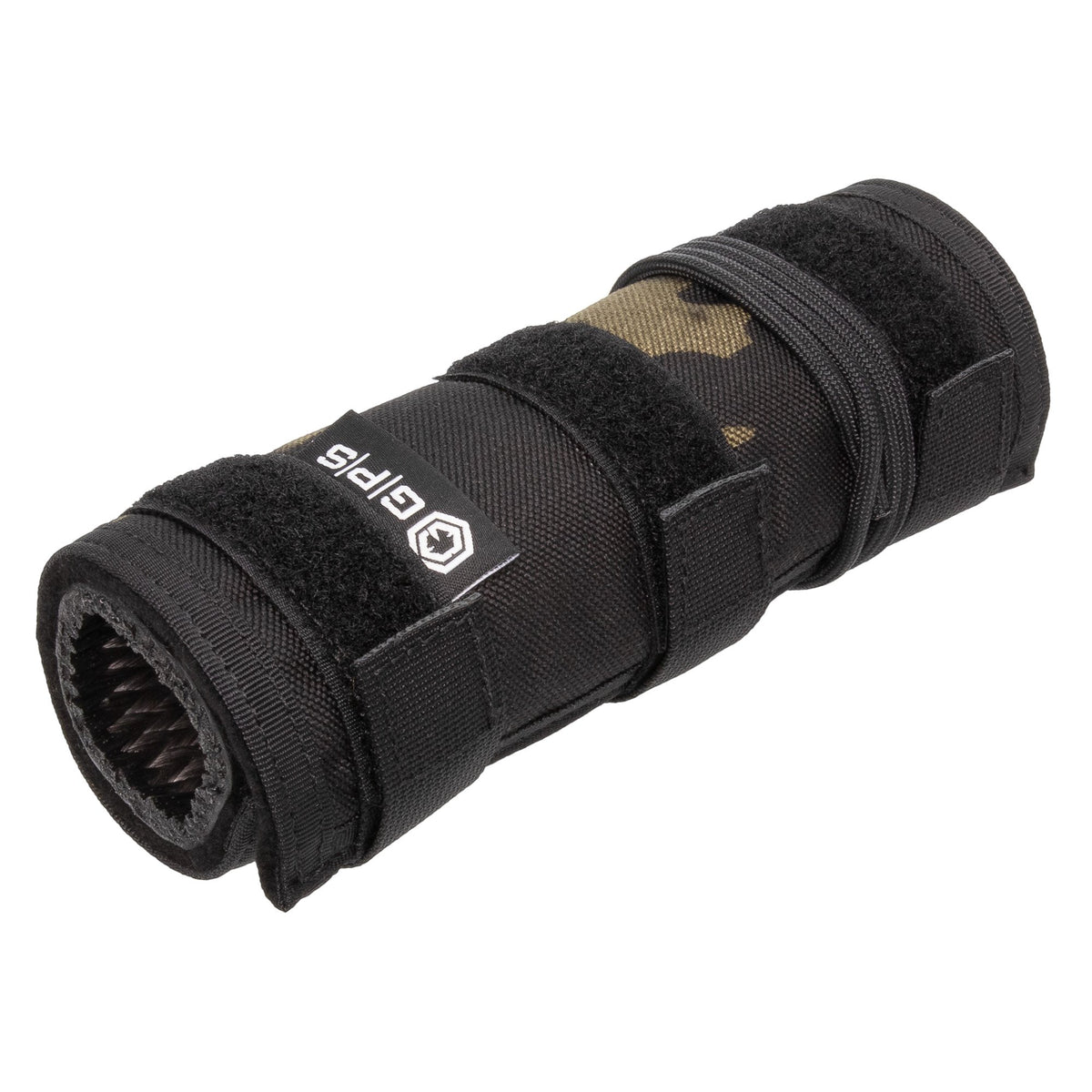 GPS - Tactical Suppressor Cover 7.5″ Black Camo