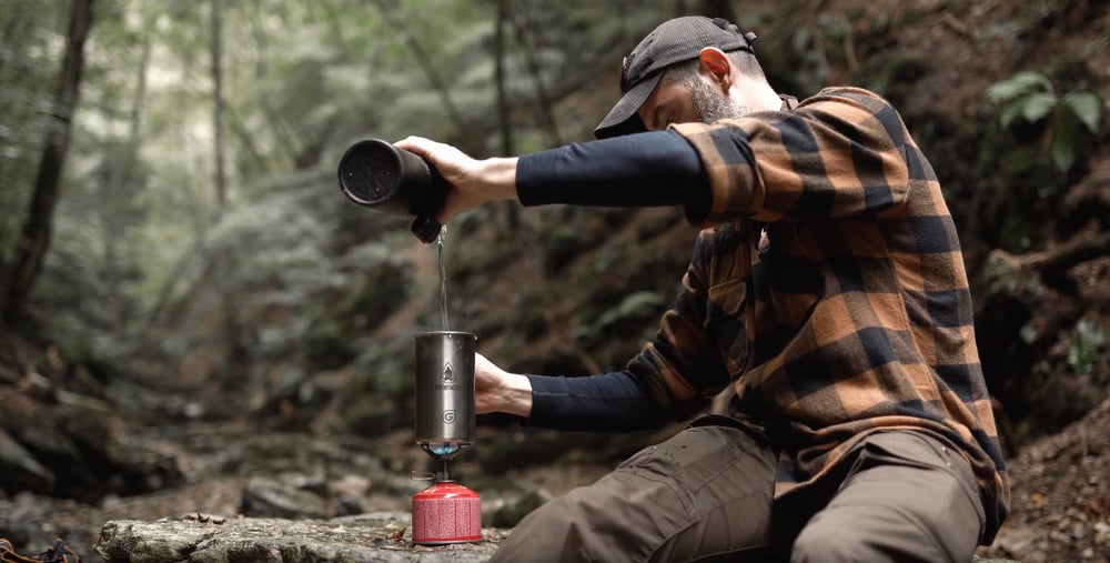 Grayl - Titanium Camp Stove - 28 gm