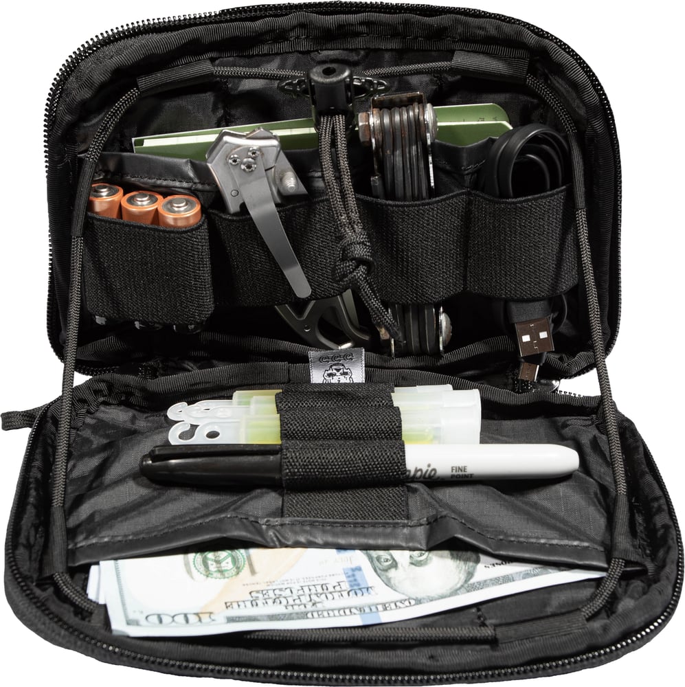 Grey Ghost Gear - Admin Pouch Enhanced Thin, Laminate, Various Colors