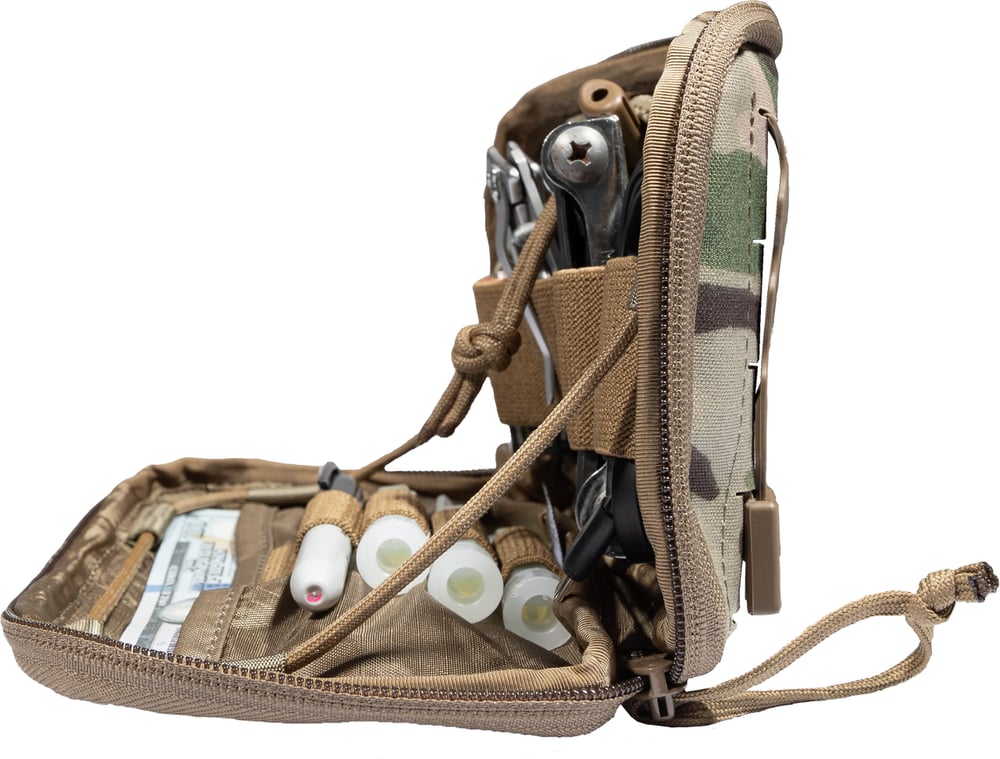 Grey Ghost Gear - Admin Pouch Enhanced Thin, Laminate, Various Colors