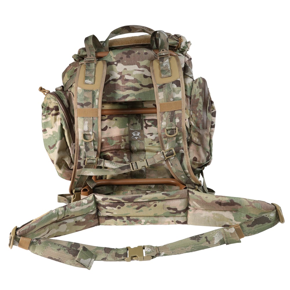 Grey Ghost Gear - BAR-5200 Tactical Ruck, Modern Military-Grade ALICE Pack, MultiCam