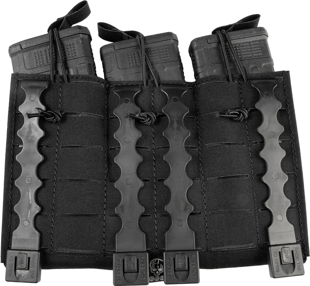 Grey Ghost Gear - Compact Triple Mag Panel 5.56, Laminate, Various Colors