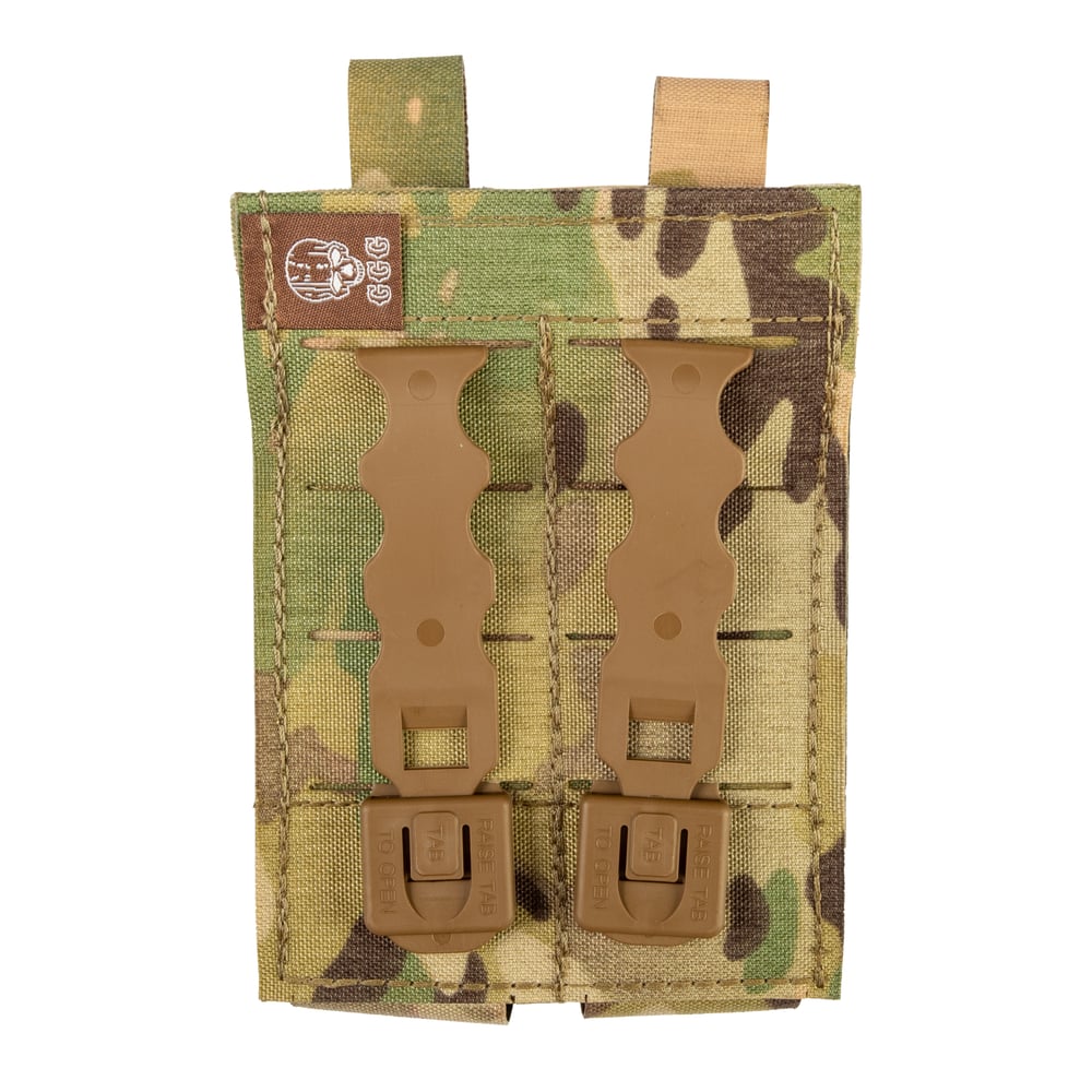 Grey Ghost Gear - Double Pistol Magna Mag Pouch, Laminate, Various Colors