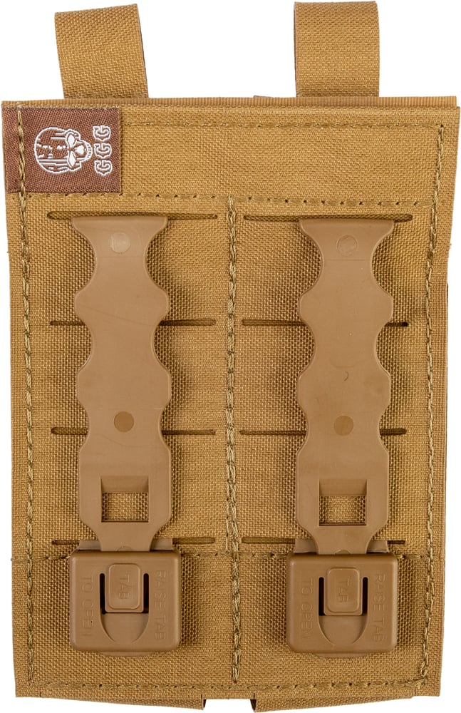 Grey Ghost Gear - Double Pistol Magna Mag Pouch, Laminate, Various Colors