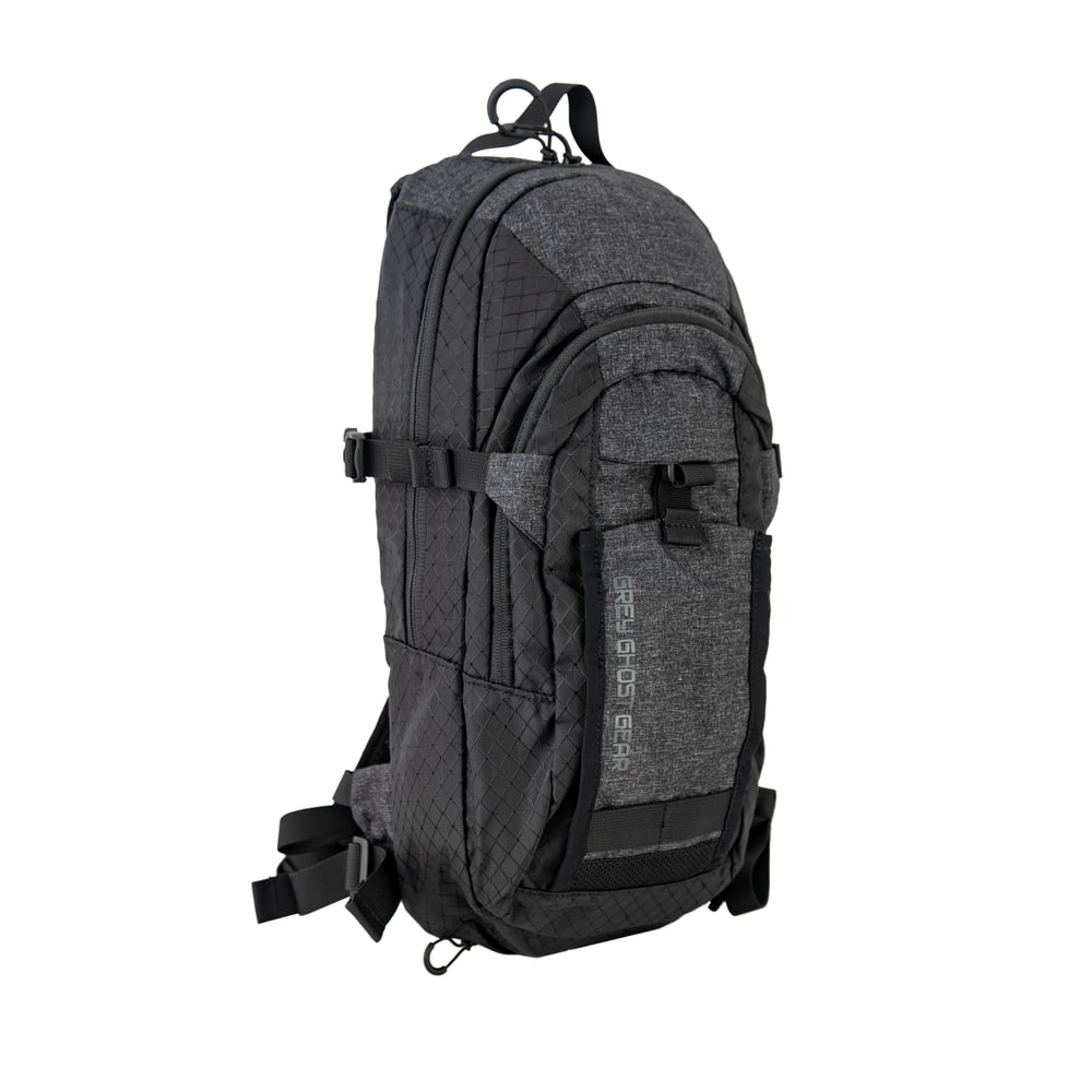 Grey Ghost Gear - TQ Hydration Pack, Black + Black Heather