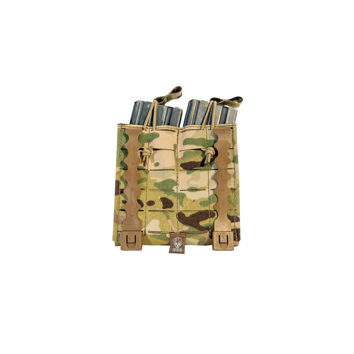 Grey Ghost Gear - Double 5.56 Mag Pouch Laminate - Black